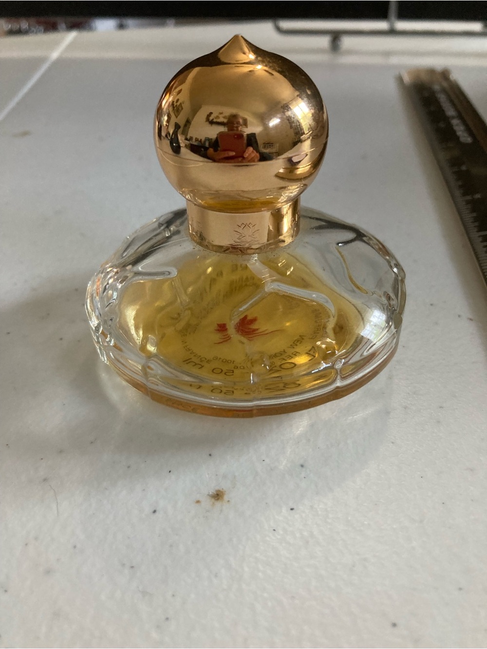 Chopard Casmir Eau de Parfum Glass Parfume Bottle with Red Lotus Mark - Picture 4 of 5